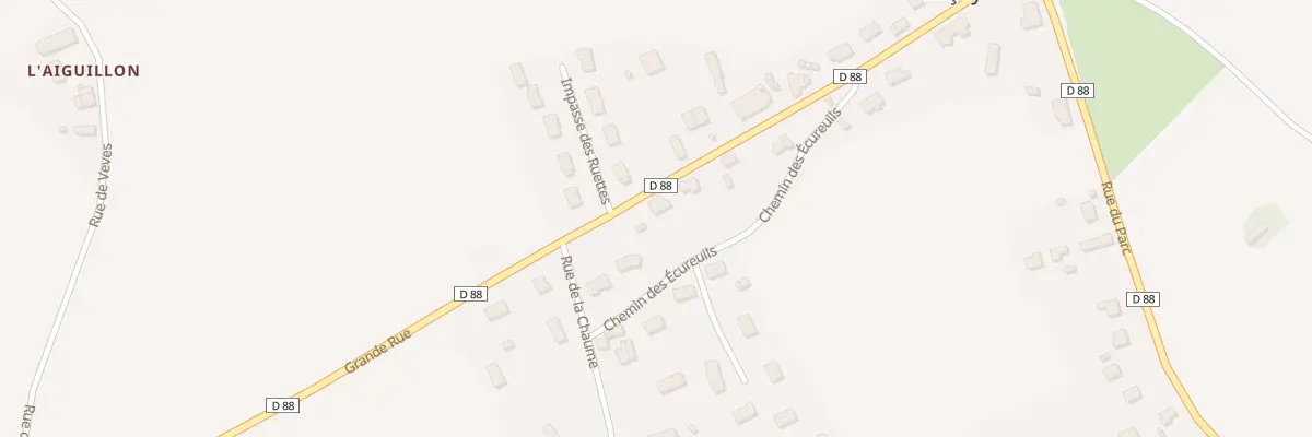 Plan du 17 Rue Grande Rue à Arçay