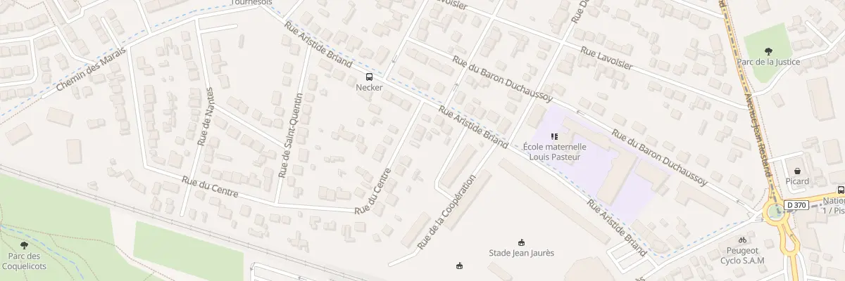 Plan du 5 Rue du Centre à Domont