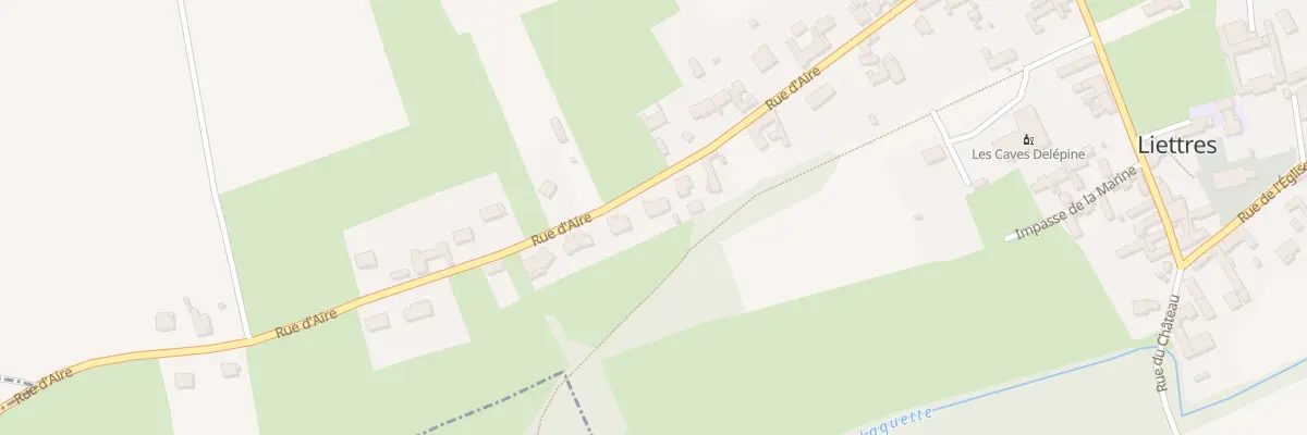 Plan du 29A Rte d’Aire à Liettres