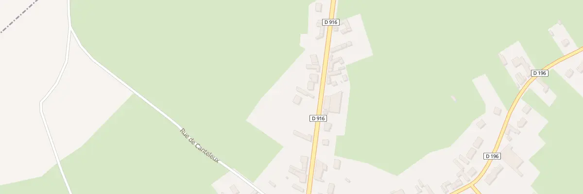 Plan du 20B Rue de St Pol à Bouquemaison