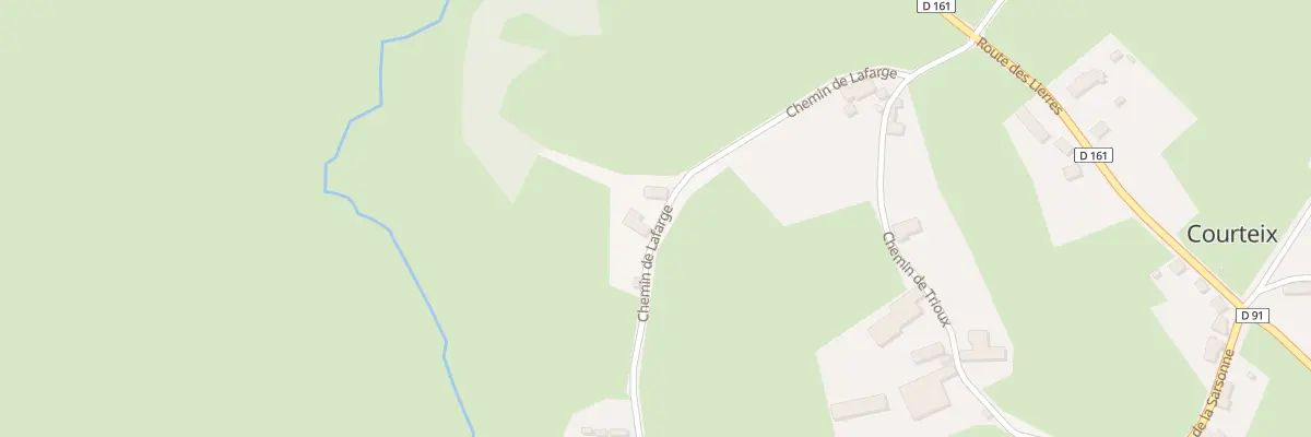 Plan du 5024 Lafarge à Courteix