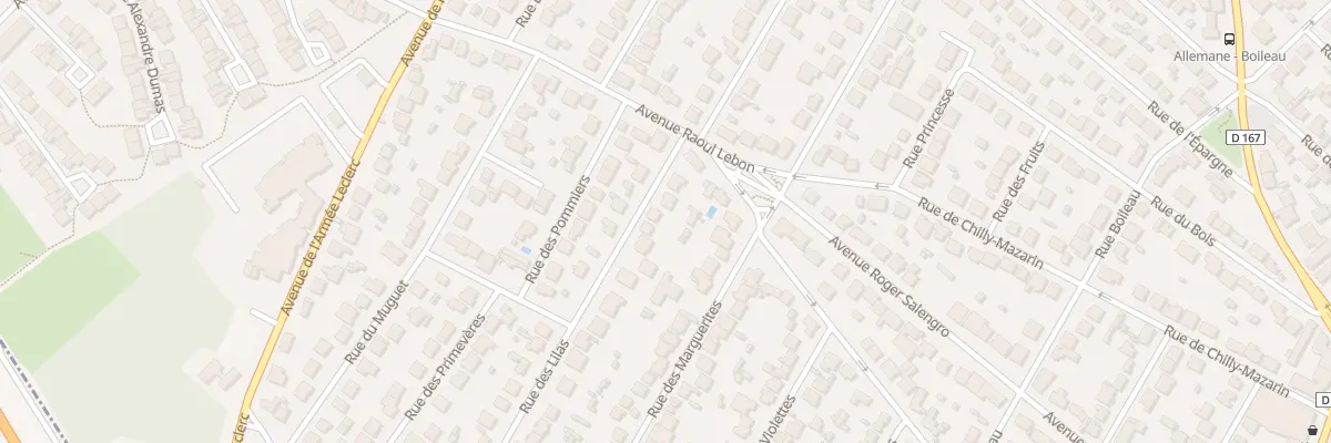 Plan du 60 Rue des Lilas à Savigny-sur-Orge