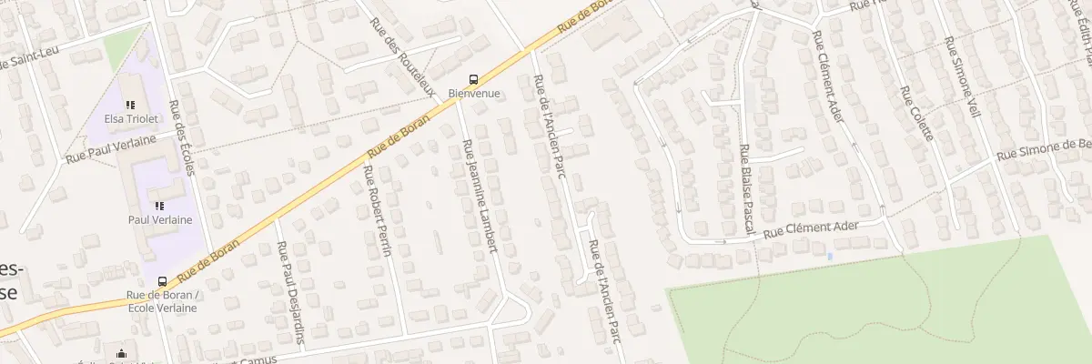 Plan du 63 Rue de l’Ancien Parc à Bruyères-sur-Oise