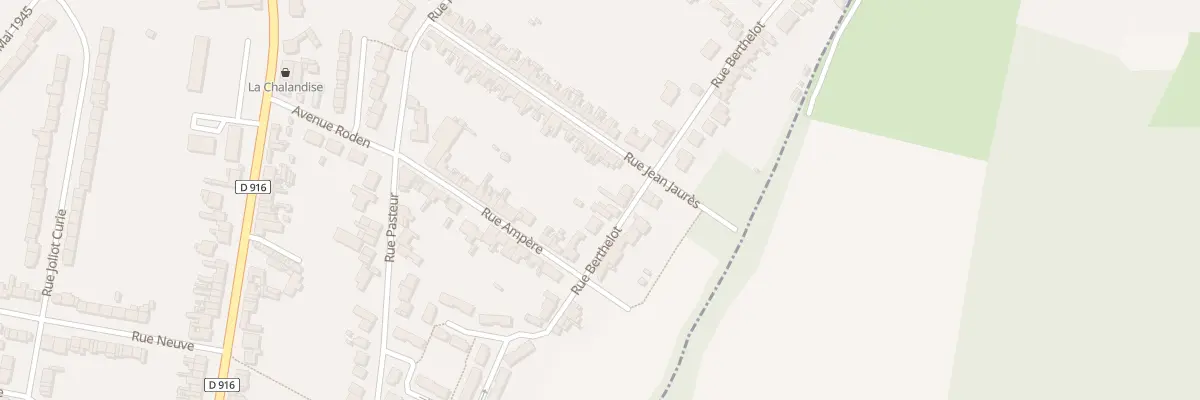 Plan du 40 Rue Berthelot à Saint-Pol-sur-Ternoise