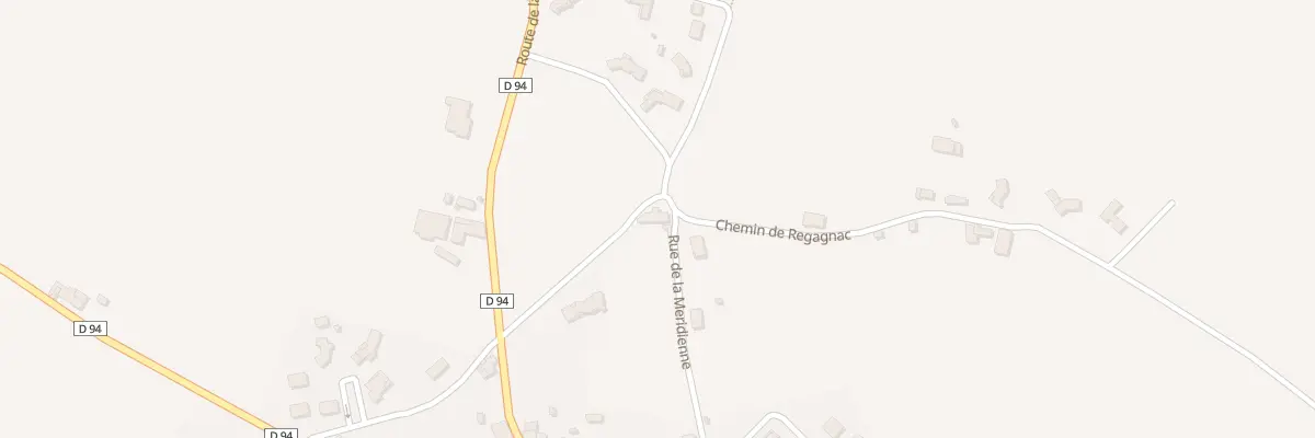 Plan du 8 Che de Regagnac à Sérénac
