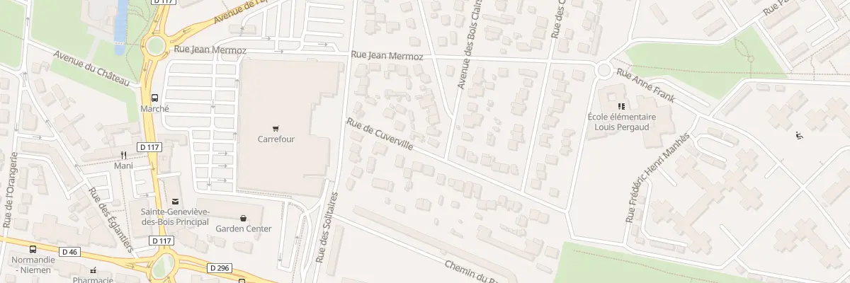 Plan du 11 Rue de Cuverville à Sainte-Geneviève-des-Bois