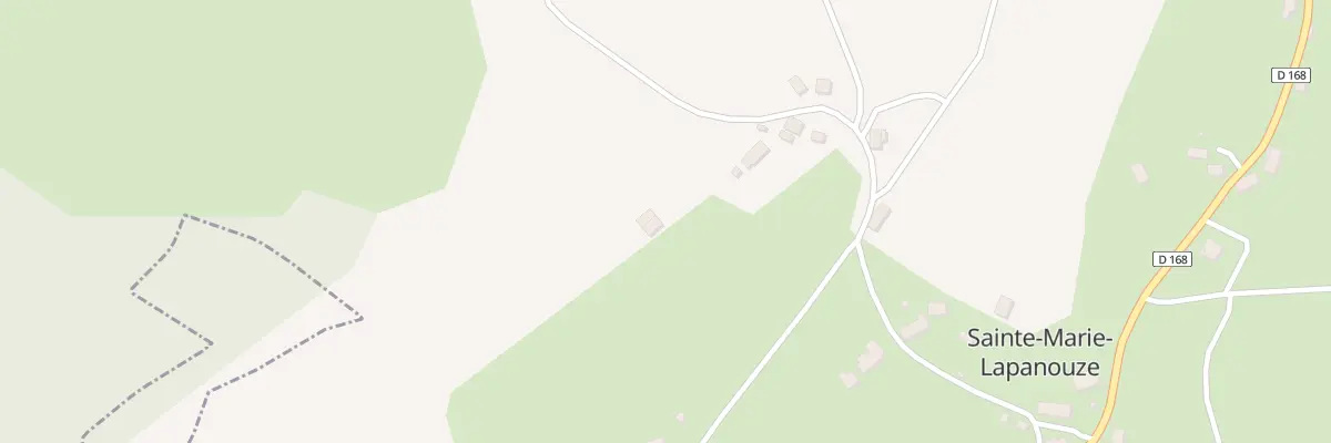 Plan du 1 Le Pionnier à Sainte-Marie-Lapanouze