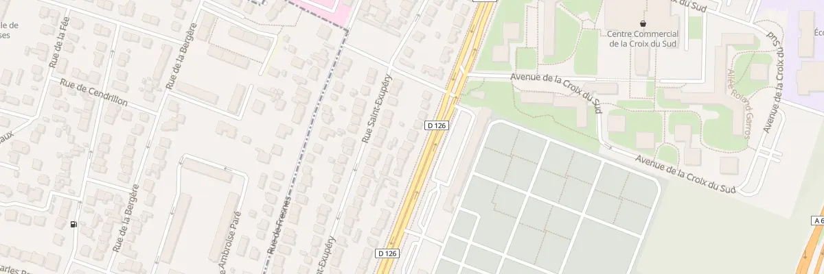 Plan du 112 Bd Jean Mermoz à Chevilly-Larue