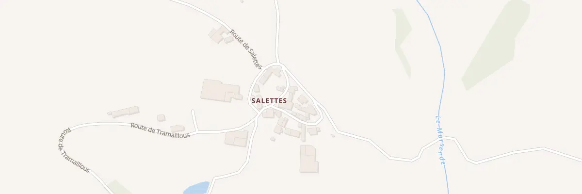 Plan du 5086 Salettes à Castanet