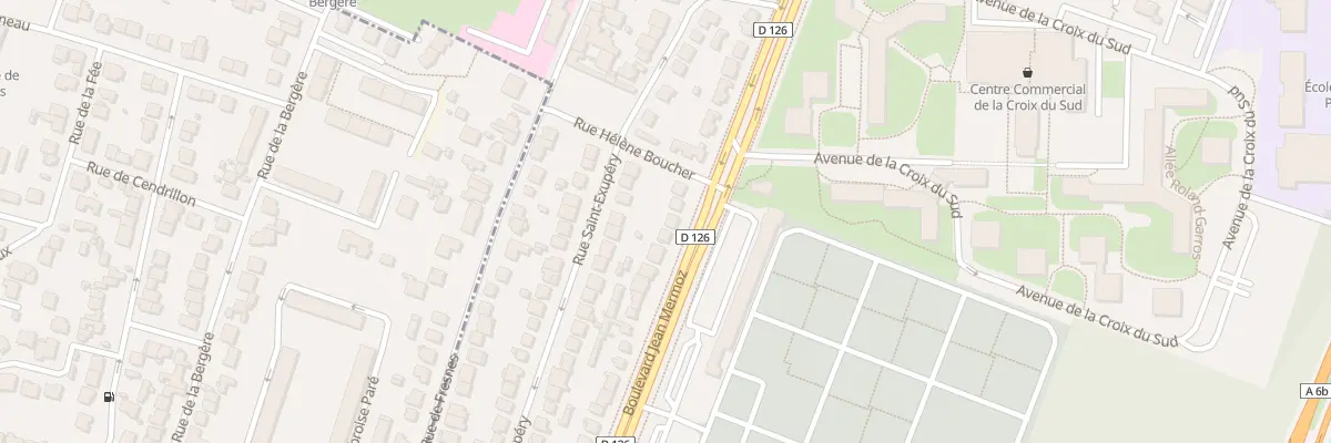 Plan du 108 Bd Jean Mermoz à Chevilly-Larue