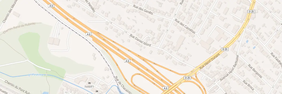 Plan du 33 Rue Daniel Niord à Savigny-sur-Orge