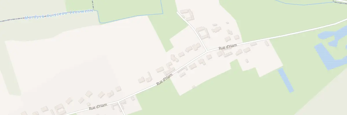 Plan du 1075 Rue d’Ham à Blessy