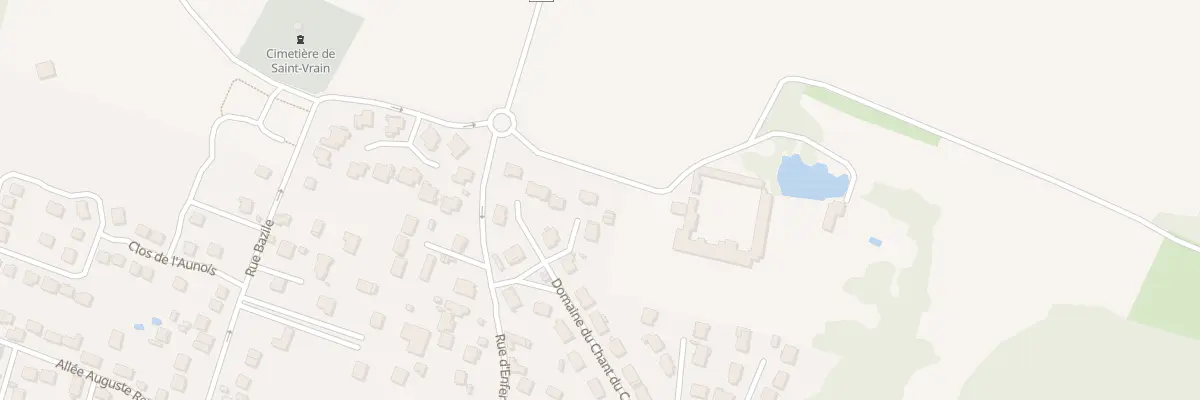 Plan du 43 Domaine du Chant du Coq à Saint-Vrain