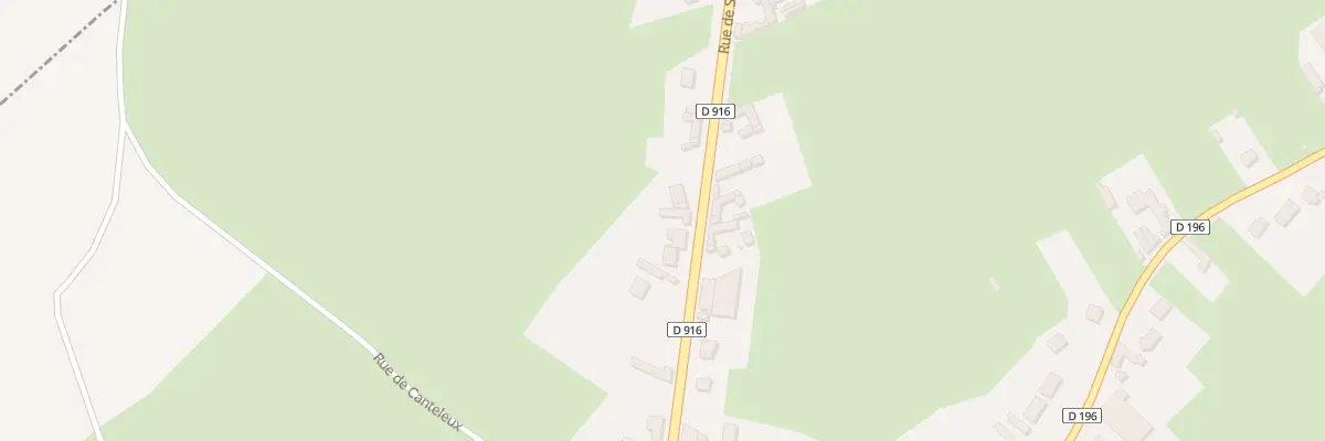 Plan du 28 Rue de Saint Pol à Bouquemaison