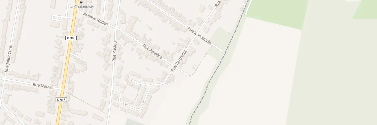 Plan du 55 Rue Berthelot à Saint-Pol-sur-Ternoise