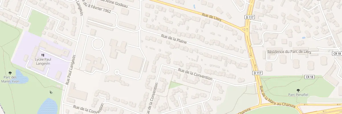Plan du 144 Rue de la Convention à Sainte-Geneviève-des-Bois