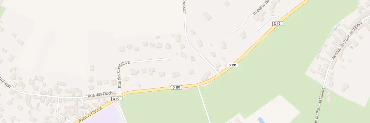 Plan du 3 Che du Pressoir à Cerny