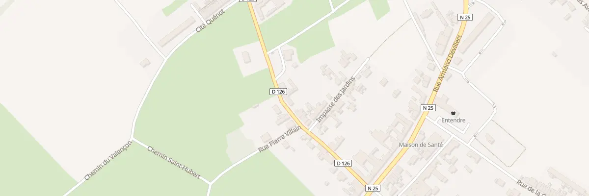 Plan du 14 Rue Christian Duseval à Beauval