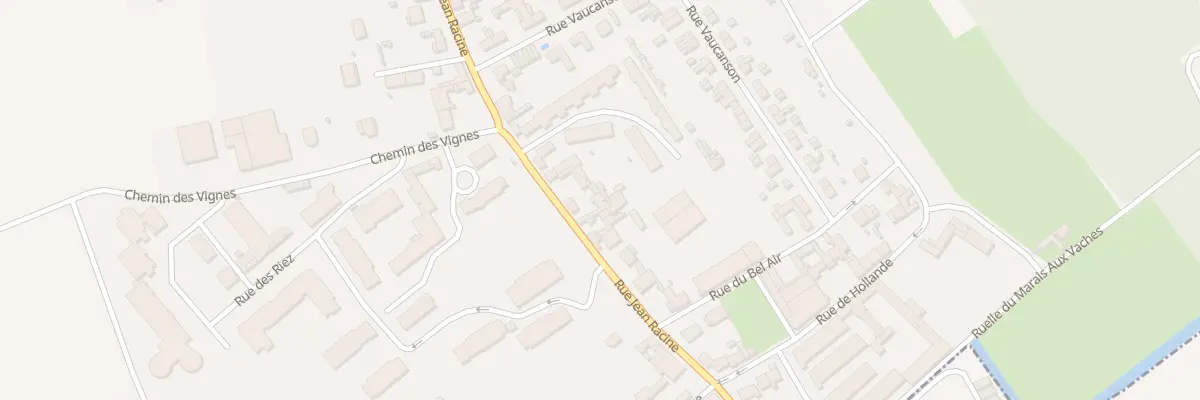Plan du 55 Rue Jean Racine à Amiens