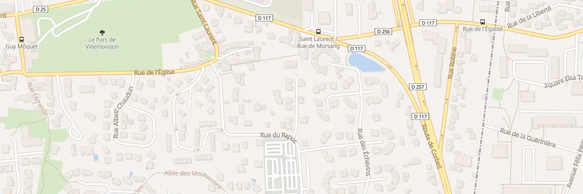 Plan du 19 Rue du Repos à Villemoisson-sur-Orge