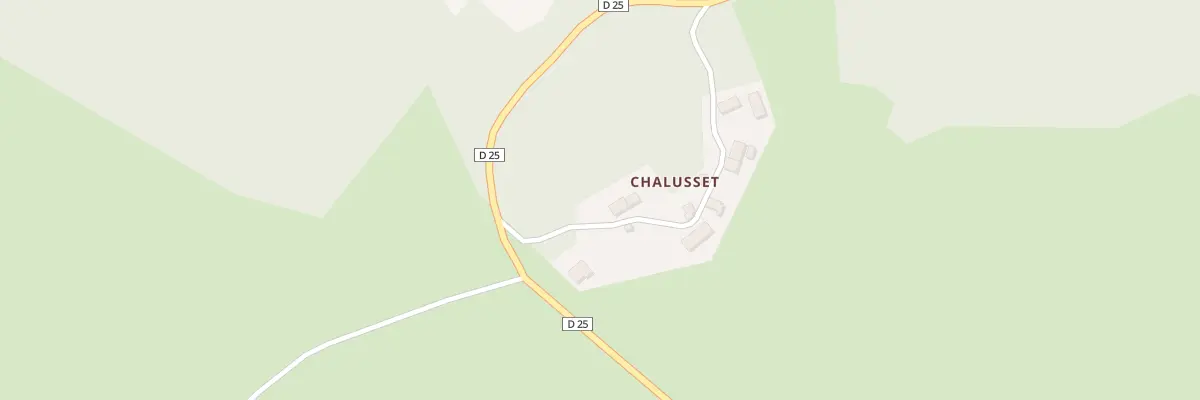 Plan du 6 Chalusset à La Villetelle