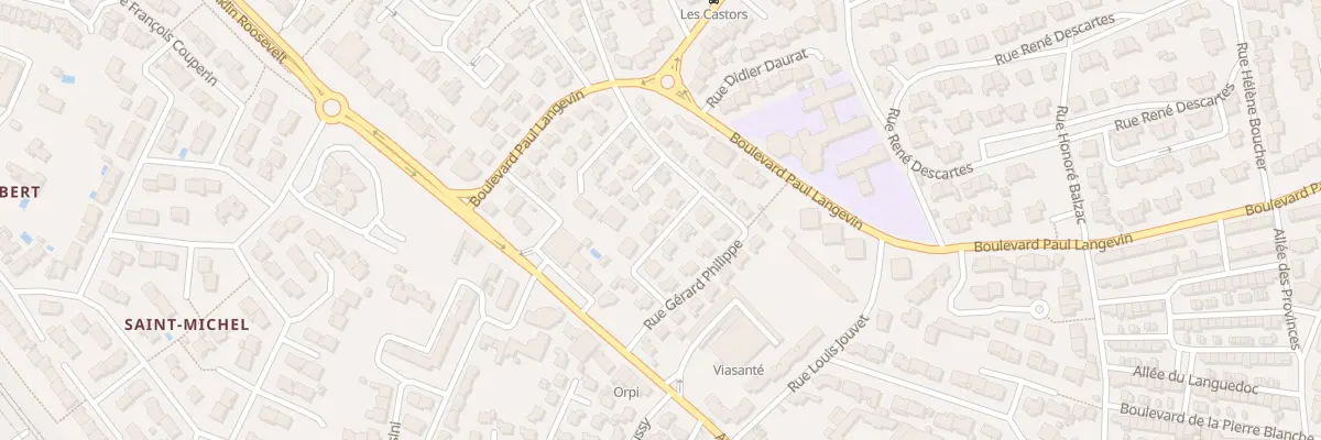 Plan du 7 Rue Paul Manaut à Carcassonne