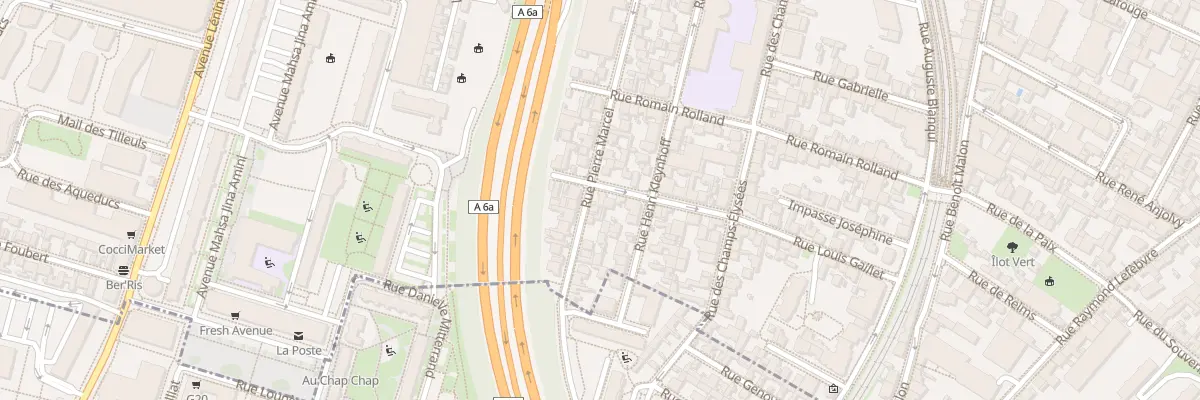 Plan du 39 Rue Pierre Marcel à Gentilly