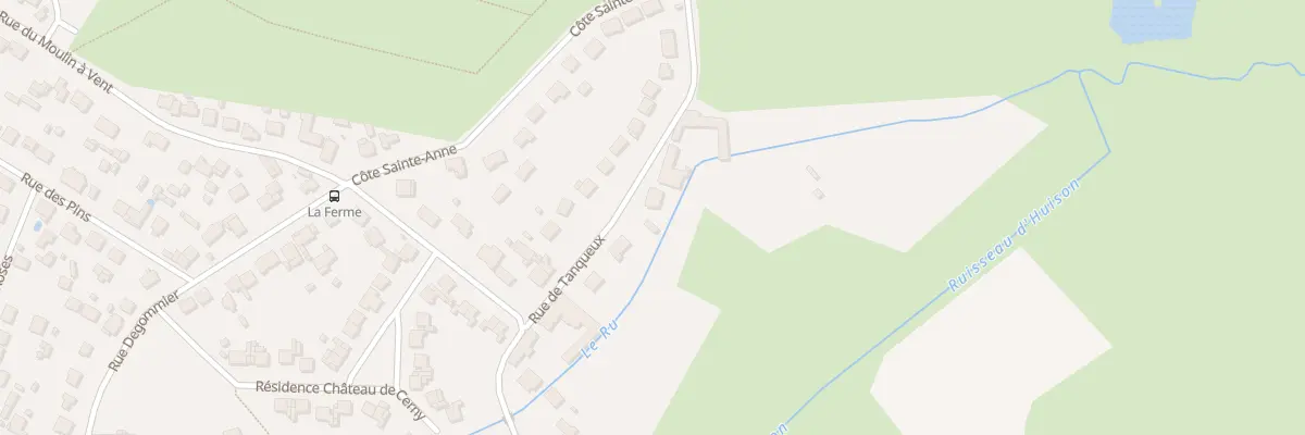 Plan du 3B Rue de Tanqueux à Cerny