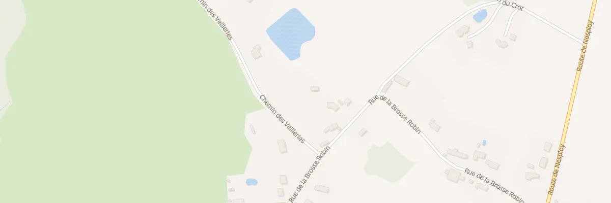 Plan du 53 Rue de la Brosse Robin à Sury-aux-Bois