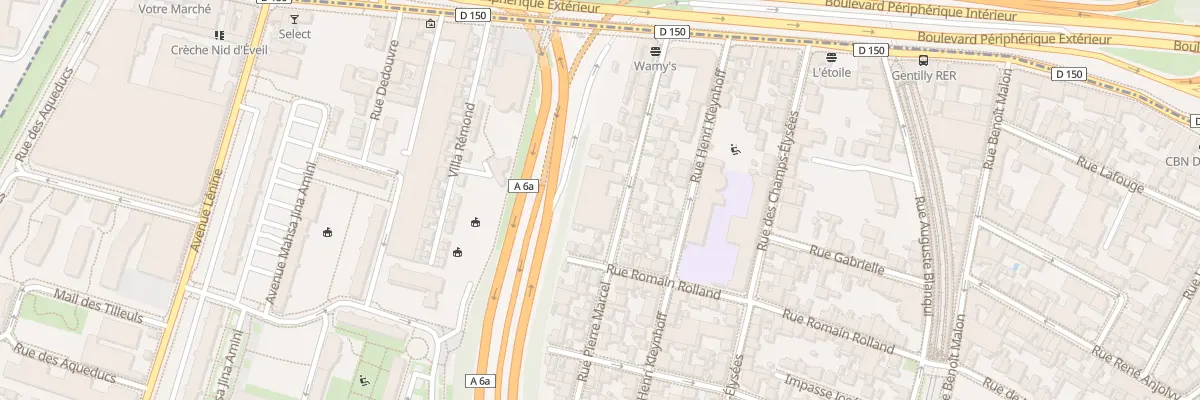 Plan du 20 Rue Pierre Marcel à Gentilly