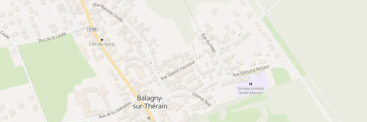 Plan du 9 Rue Gaston Fournival à Balagny-sur-Thérain