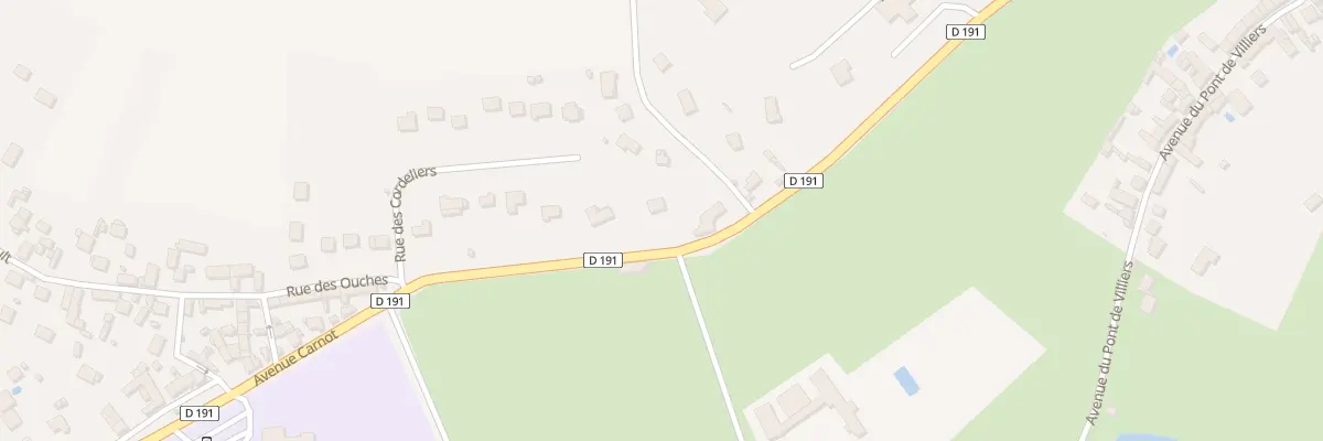 Plan du 1 Che du Pressoir à Cerny