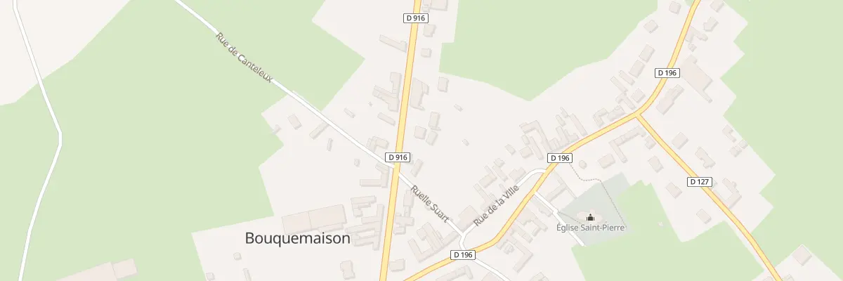 Plan du 11 Rue de St Pol à Bouquemaison