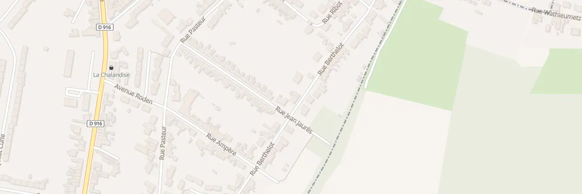 Plan du 36 Rue Berthelot à Saint-Pol-sur-Ternoise