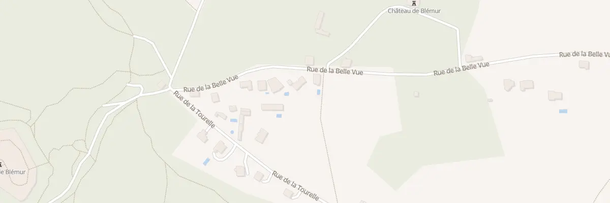 Plan du 8 Rue de la Belle Vue à Piscop