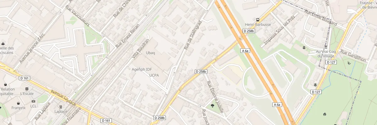 Plan du 24 Rue de Stalingrad à Arcueil