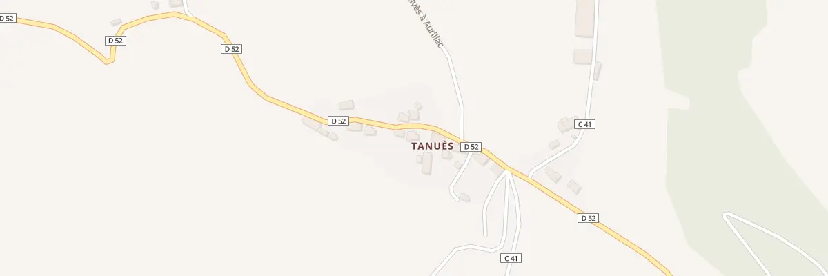 Plan du 5065 Tanues à Ayrens