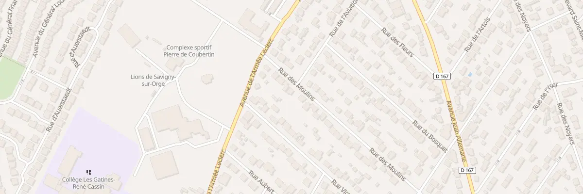 Plan du 65 Rue des Moulins à Savigny-sur-Orge