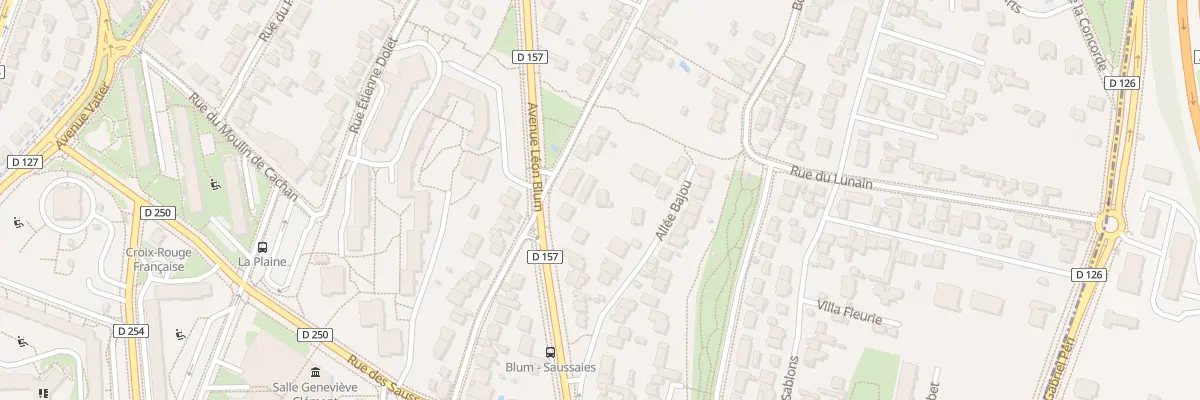 Plan du 153 Rue des Vignes à Cachan