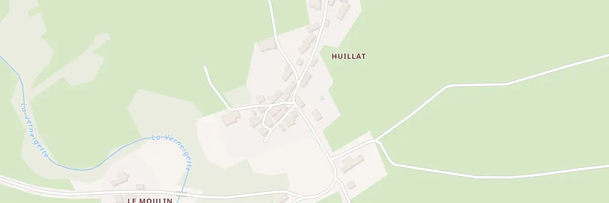 Plan du 30 Huillat à Auge