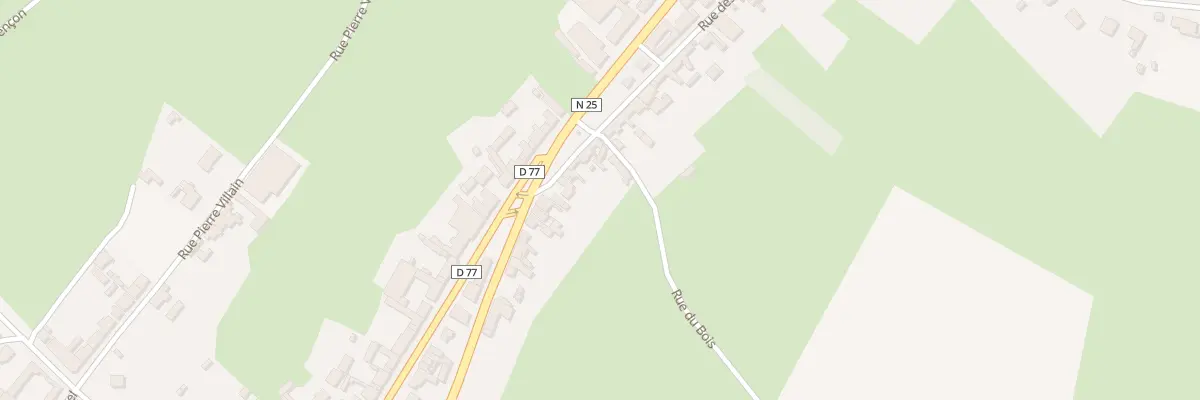 Plan du 8 Rue des Prieurs à Beauval