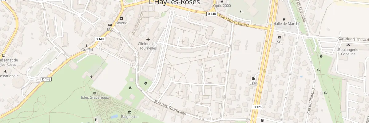 Plan du 24 Rue Chevreul à L’Haÿ-les-Roses