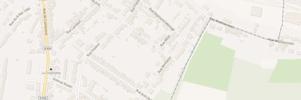 Plan du 26 Rue Ribot à Saint-Pol-sur-Ternoise