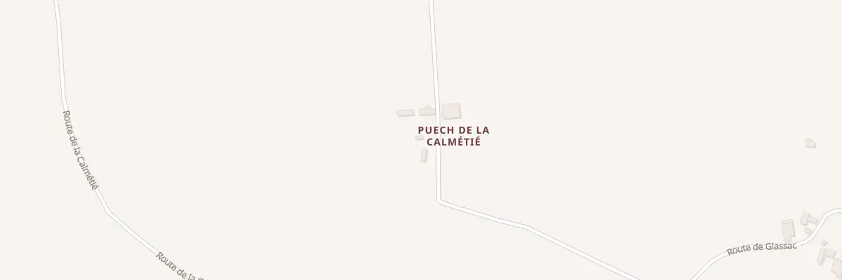 Plan du 10 Rte de Saint Just à Tanus