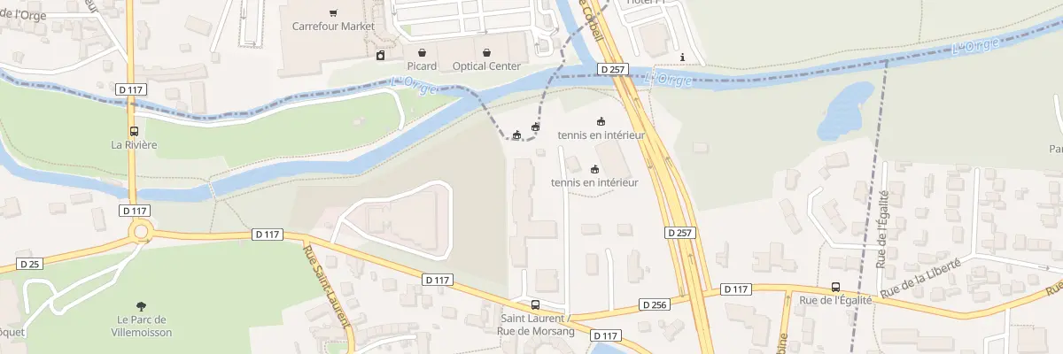 Plan du 9B Rte de Corbeil à Villemoisson-sur-Orge