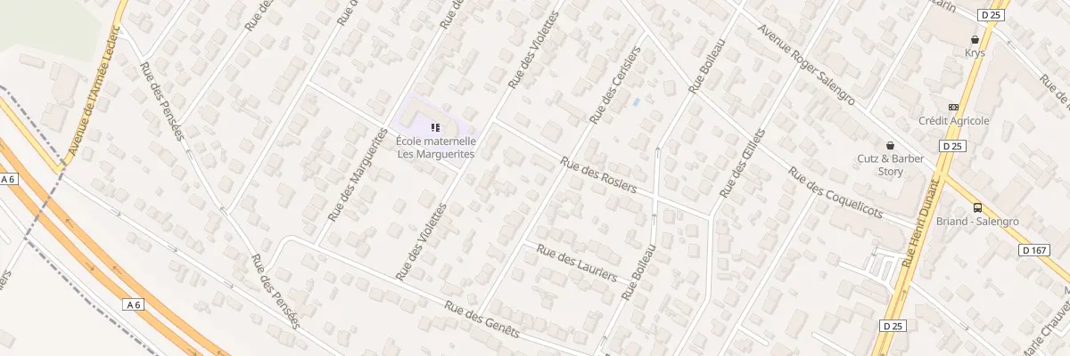 Plan du 19 Rue des Cerisiers à Savigny-sur-Orge