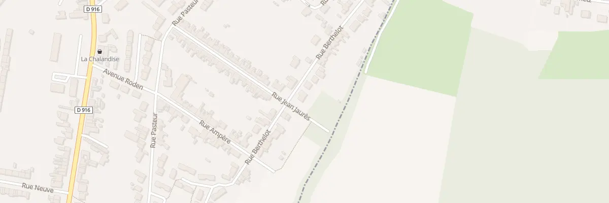 Plan du 43 Rue Berthelot à Saint-Pol-sur-Ternoise