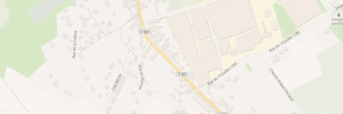 Plan du 41 Rue du Gen de Gaulle à Balagny-sur-Thérain