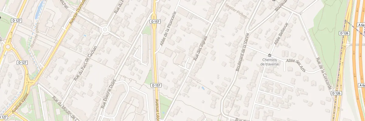 Plan du 78 Rue des Vignes à Cachan