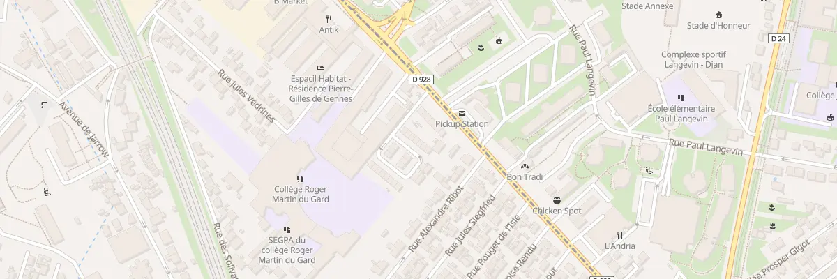 Plan du 7 Rue de l’Europe à Épinay-sur-Seine